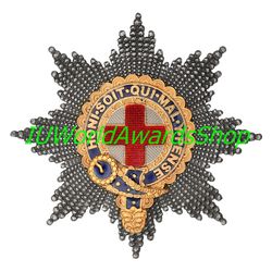 Star of the Order of the Garter, UK. Copy LUX