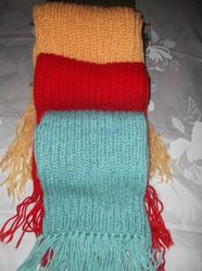 Scarves.Knitted .Warm.