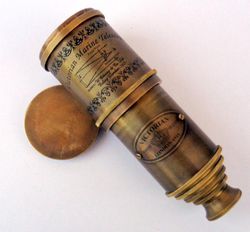 Antique Replica Victorian Full Brass Telescope Maritime Spyglass Vintage