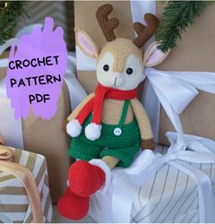 Amigurumi Crochet pattern Little Vixen Deer