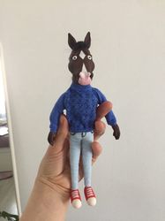 BoJack Horseman figure/ Plush toy/ fan toy/Acting figure
