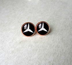 Mercedes Earrings, Mercedes Studs