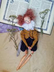 Art textile doll