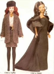 Digital | Vintage Barbie Sewing Pattern | Wardrobe Clothes for Dolls 11-1/2" | FRENCH PDF TEMPLATE