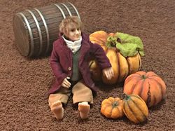 Dollhouse miniature 1:12 The Hobbit series pumpkin