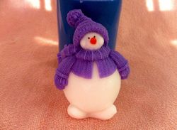 Chubby snowman - silicone mold