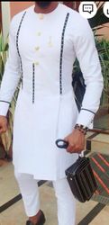 Afrrcan Dashiki Set | Matching shirt and Pants | African Men Clothing | Wedding Suit | Groom suit | Free DHL shipping