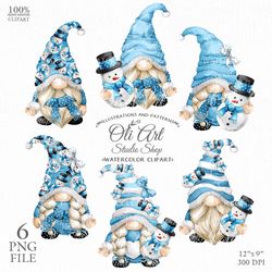 Cute Gnomes & snowman clipart, Cute characters, Sublimation Png, Design Digital Download. OliArtStudioShop