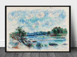 Vintage watercolor painting printable, Vintage Poster Art, Poster Wall Art Old Oil Painting