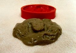 Dog poo - silicone mold