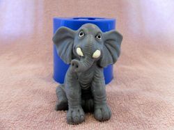 Elephant - silicone mold