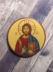 Christ Pantocrator | Hand-painted icon | Christian icon | Christian | Orthodox icon | Byzantine icon | Pantocrator