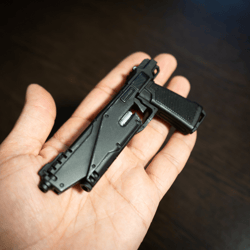 Westar 35 blaster pistol Miniature 1:2 | Westar-35 blaster pistol 1/2 Scale Prop | Star Wars Collectibles