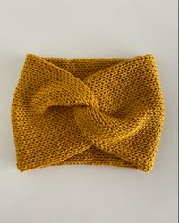 mustard headband | ear warmers | knitted hats | knitted headband | winter accessories | for women | hand knit