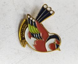 USSR bird metal badge, rare badge, collectible, decoration, vintage decoration