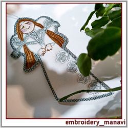 in the hoop guardian angel machine embroidery design