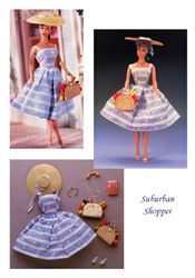 Digital | Vintage Barbie Sewing Pattern | Wardrobe Clothes for Dolls 11-1/2" | ENGLISH PDF TEMPLATE