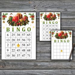 Christmas presents bingo game,Christmas bingo game card,Christmas Bingo Printable,Holiday Bingo,INSTANT DOWNLOAD--67