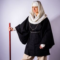Sohei or pilgrim costume set