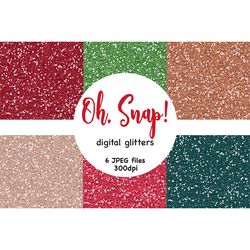 Christmas Glitter Paper | Xmas Sparkly Textures