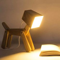Wooden Study Lamp Table Lamp