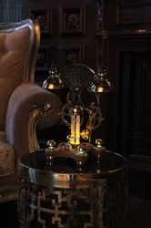 Steampunk lamp "9 3/4"