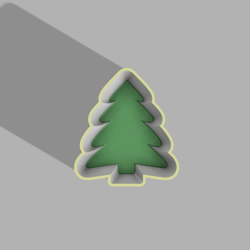 Christmas tree BATH BOMB MOLD STL File for 3D Printing