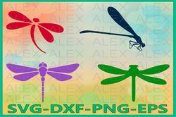 Dragonfly svg, Dragonflies SVG, Dragonfly Silhouette, Insect