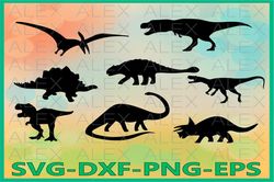 Dinosaurs SVG, Dinosaur Clipart, Dinosaur Silhouette png