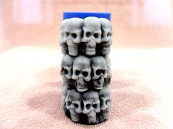 Skulls - silicone mold