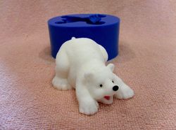 Polar bear 2 - silicone mold