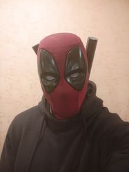 Deadpool mask cosplay marvel version 2