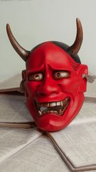 Hannya mask Red