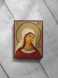 Saint Pelageya | Hand painted icon | Orthodox icon | Religious icon | Christian supplies | Orthodox gift | Holy icons