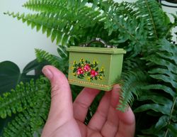 Dollhouse box.Dollhouse miniature.1:12 scale.
