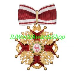 Order of St. Stanislaus II degree. Russian empire. Copy LUX