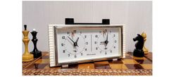 Vintage Soviet Chess Clock Jantar. Mechanical Chess Clock USSR