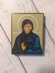 Saint Naomi | Hand painted icon | Orthodox icon | Religious icon | Christian supplies | Orthodox gift | Holy icon