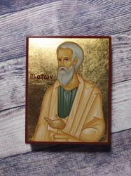 Plato is a Christian philosopher | Mother of God | Virgin Mary | Christian saints | religious gift | Hand painted icon