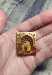 Theotokos of Vladimir | Orthodox icon for traveller | Orthodox icon | Holy Icon | Hand-painted icon | Christian supplies