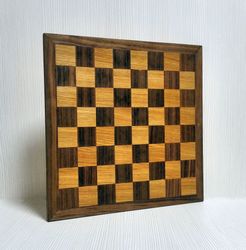 Soviet Vintage Chessboard Handcrafted. Russian chess board USSR