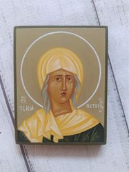 Saint Ksenia Peterburgskaya | Hand painted icon | Orthodox icon | Religious icon | Christian supplies | Orthodox gift