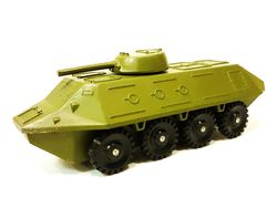 vintage ussr soviet toy amphibious armoured personnel carrier diecast model 1990s