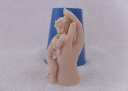 Child in hand - silicone mold