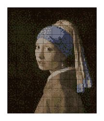 Girl with a Pearl Earring | Cross Stitch Pattern