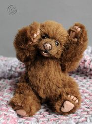 SOLD Realistic toy bear cub Gingerbread