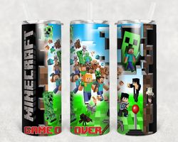 Minecraft tumbler sublimate designs STRAIGHT 20OZ -33-2