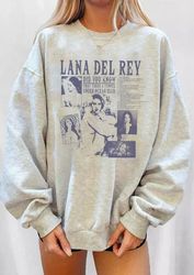 Lana Del Rey SHIRT, Vintage LANA Del Rey Merch, Oversized Shirt Lana Del Rey, Ultraviolence RETRO Lana Del Rey Band Gift