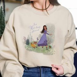 Asha Princess And Star Shine On T-Shirt  Wish Movie 2023 Matching Tee  Walt Disneyworld Disneyland Family Trip Birthday