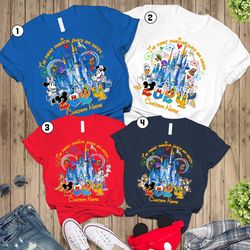 Custom Disneyland 2024 Family Vacation Shirt  Disneyworld 2024 Trip  Personalized Family Vacation Outfit  Most Magical P